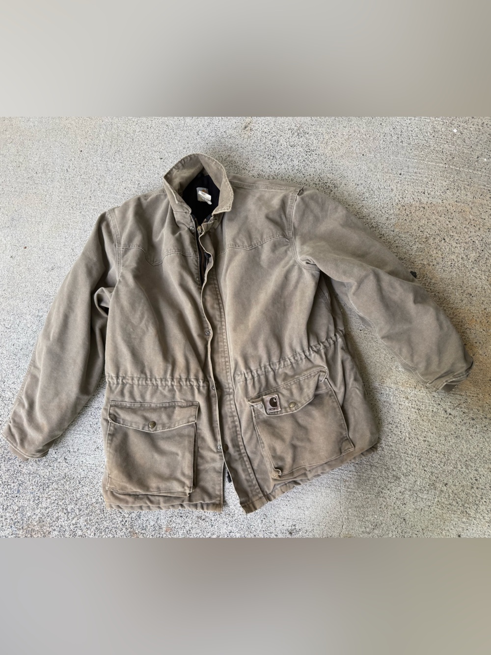 Carhartt Coat Men’s XL Blanket Lined Vintage Chore Union Made